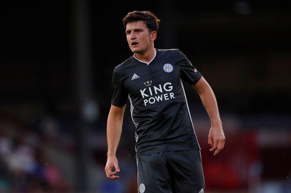  Harry Maguire was left out of Leicester City’s squad for Friday's friendly against Atalanta