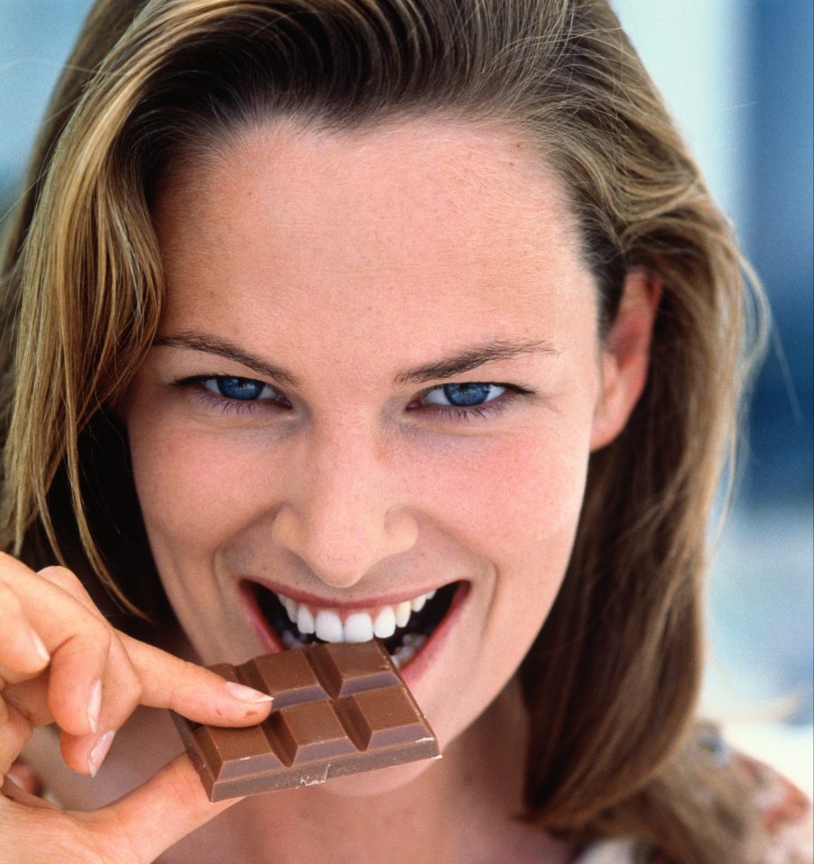  Experts found those eating only dark chocolate reduced their risk by 70 per cent