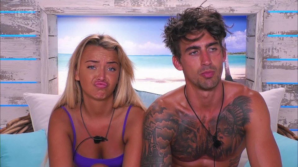 Love Island’s Chris Taylor and Harley Brash became the first couple to split just two weeks after the show ended