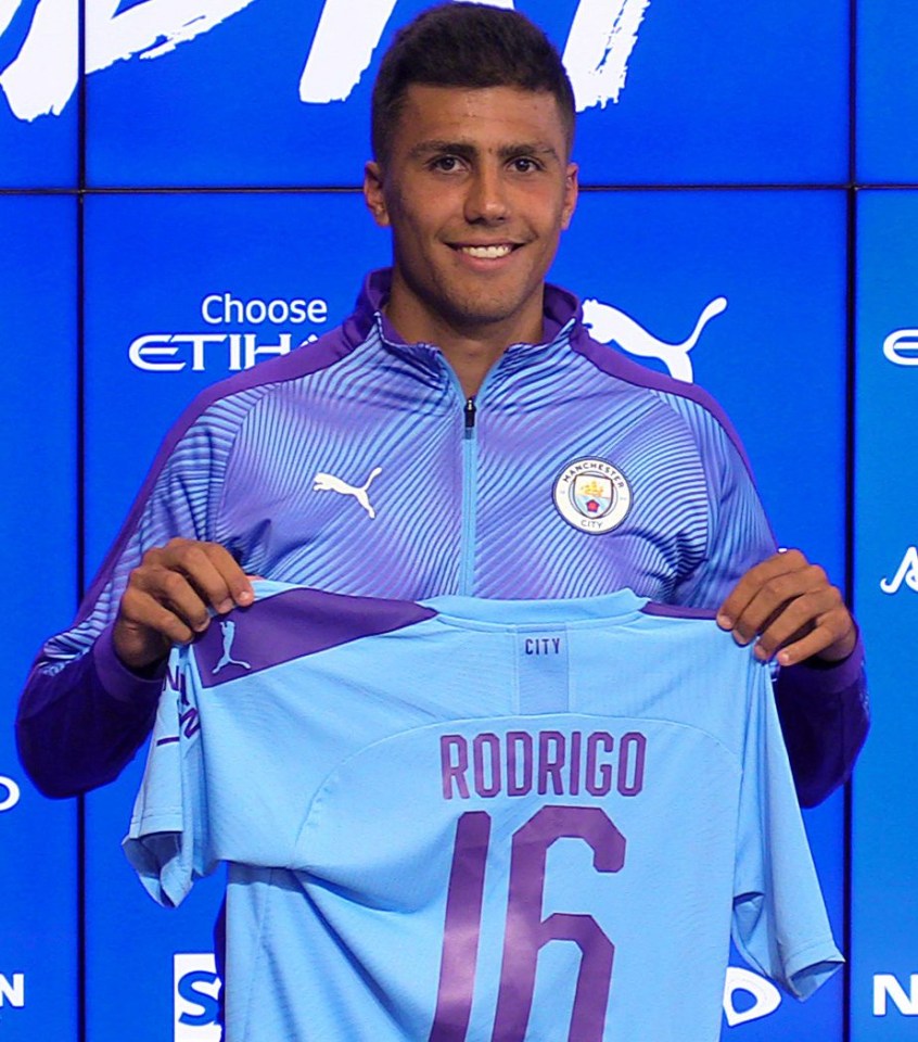 Man City new boy Rodri will improve the champions in midfield