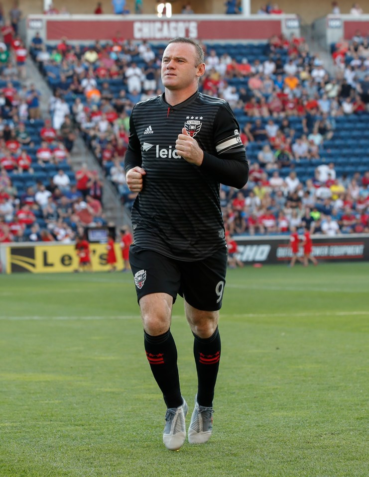  Rooney has played for DC United in Washington since July 2018