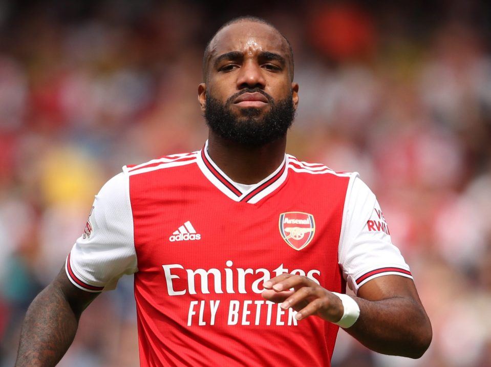  Lacazette is still facing a race to be ready to face Newcastle this weekend