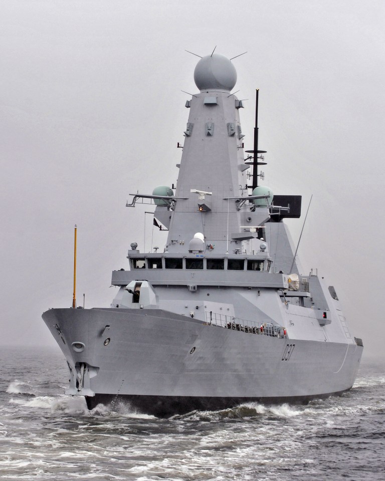  The destroyer has been hailed as the world’s best air defence ship, and is the backbone of the Royal Navy