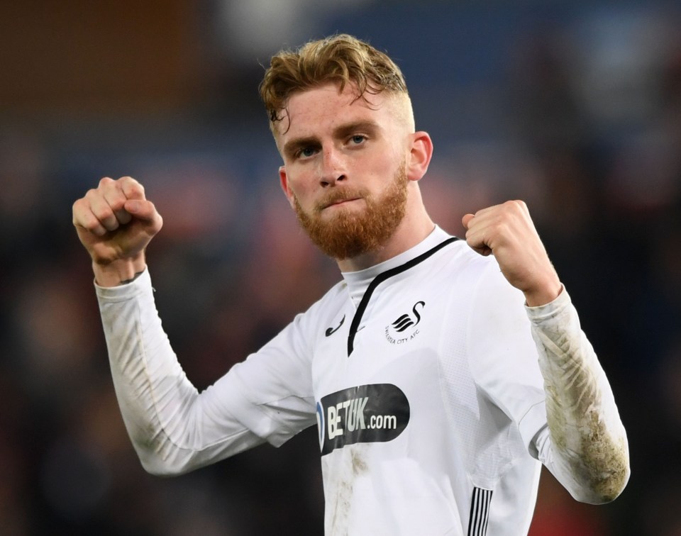 Sheffield United have completed the £20m signing of Oli McBurnie from Swansea