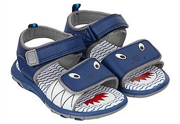 Be too cool for summer in these shark sandals