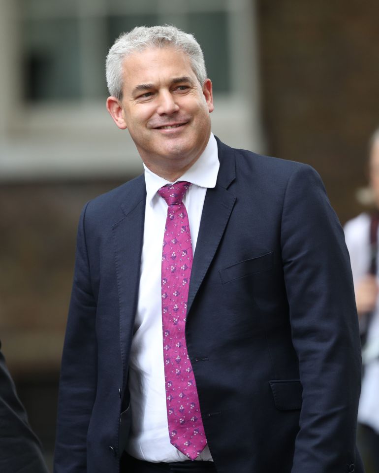  Steve Barclay has been appointed Secretary of State for Health and Social Care