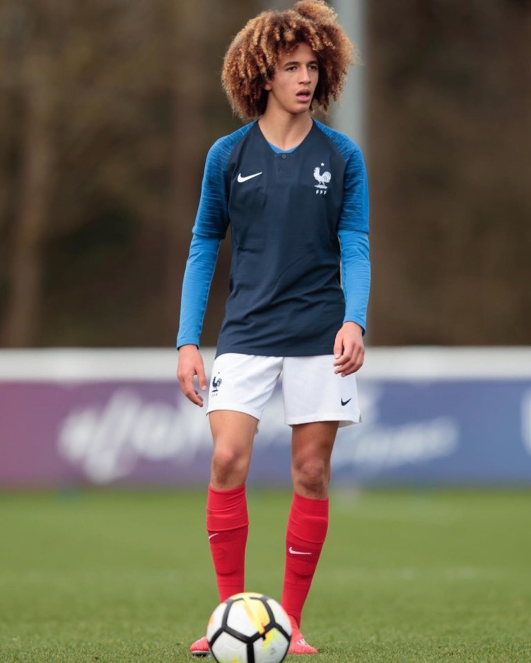  Mejbri's footballer father came from Tunisia but he has represented France at youth level