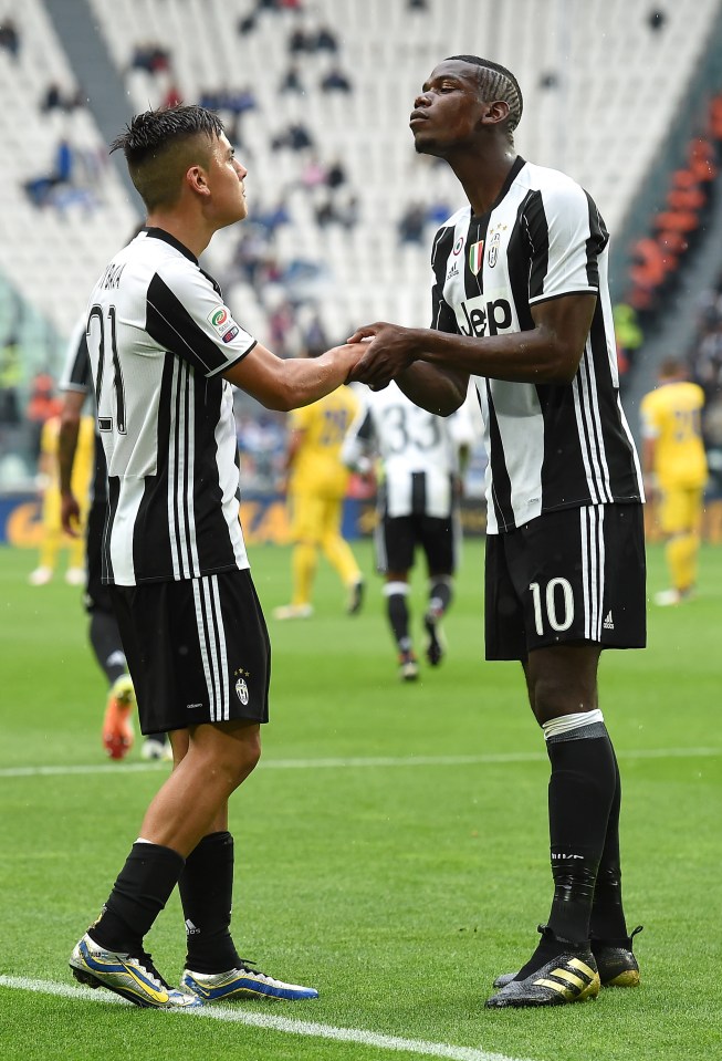  The pair enjoyed a close friendship on and off the field at Juventus