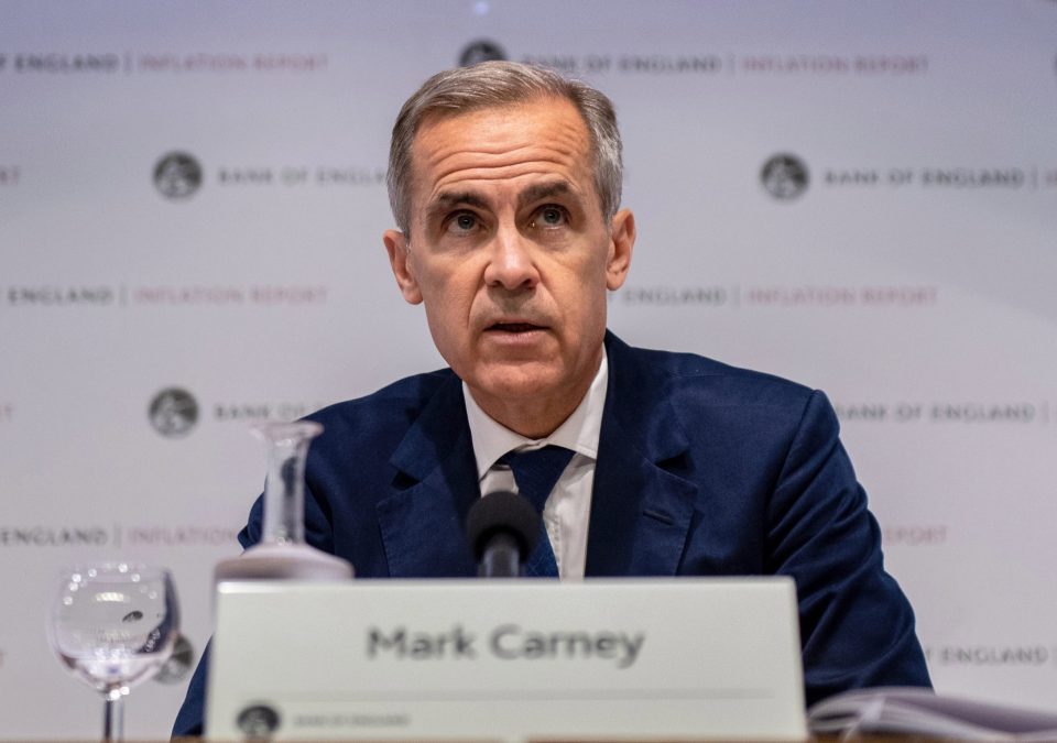  The Bank of England’s governor Mark Carney said the economy would suffer an 'instantaneous shock' in the event of a no deal exit from the EU