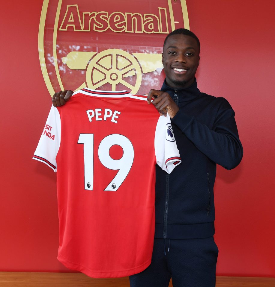  Arsenals record signing Pepe snubbed Liverpool because they could not promise him regular football