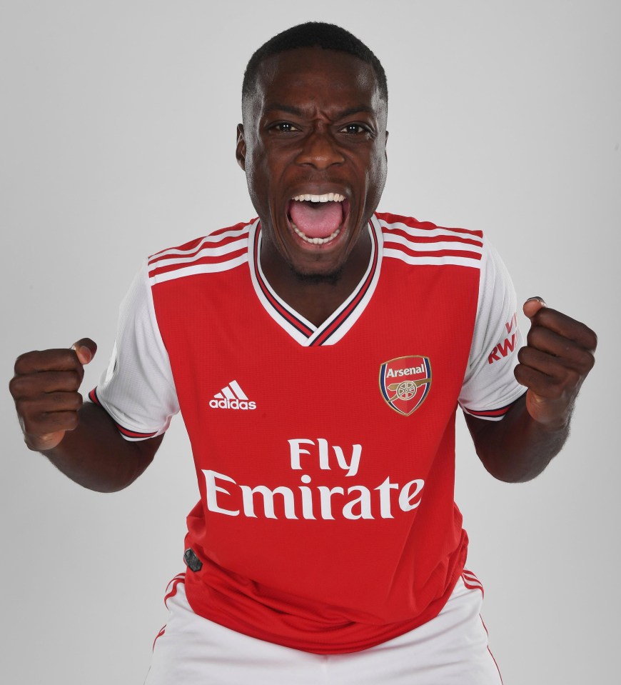 £72m record Arsenal signing Nicolas Pepe could fire them into the top four this coming season