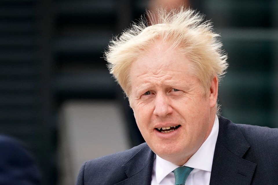  Mr Johnson has clashed with the EU over the Irish backstop issue