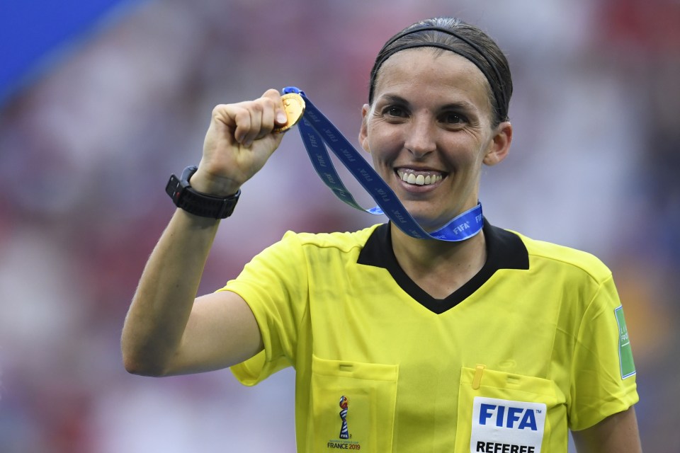 Frappart took charge of the Women's World Cup Final in July