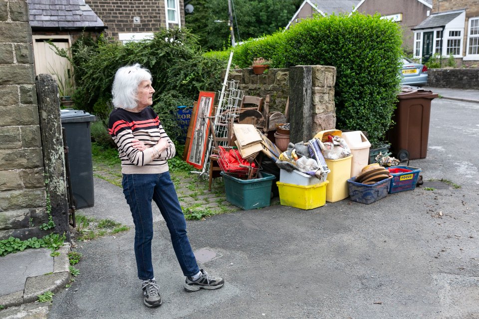  Val Fallon has lived in the town for 22 years and owns an antique shop