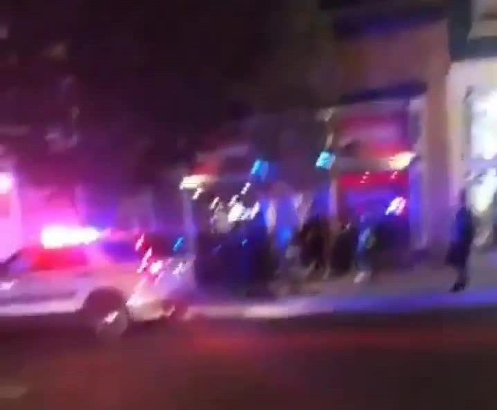  Footage appears to show emergency vehicles outside a nightclub in Dayton, Ohio