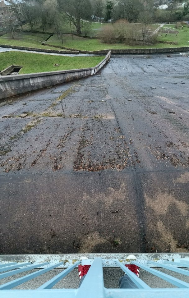  Pictures have emerged showing the dam in a state of disrepair prior to its partial collapse