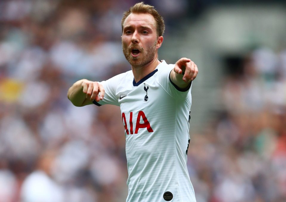  Manchester United are seriously considering making a move for Spurs star Christian Eriksen