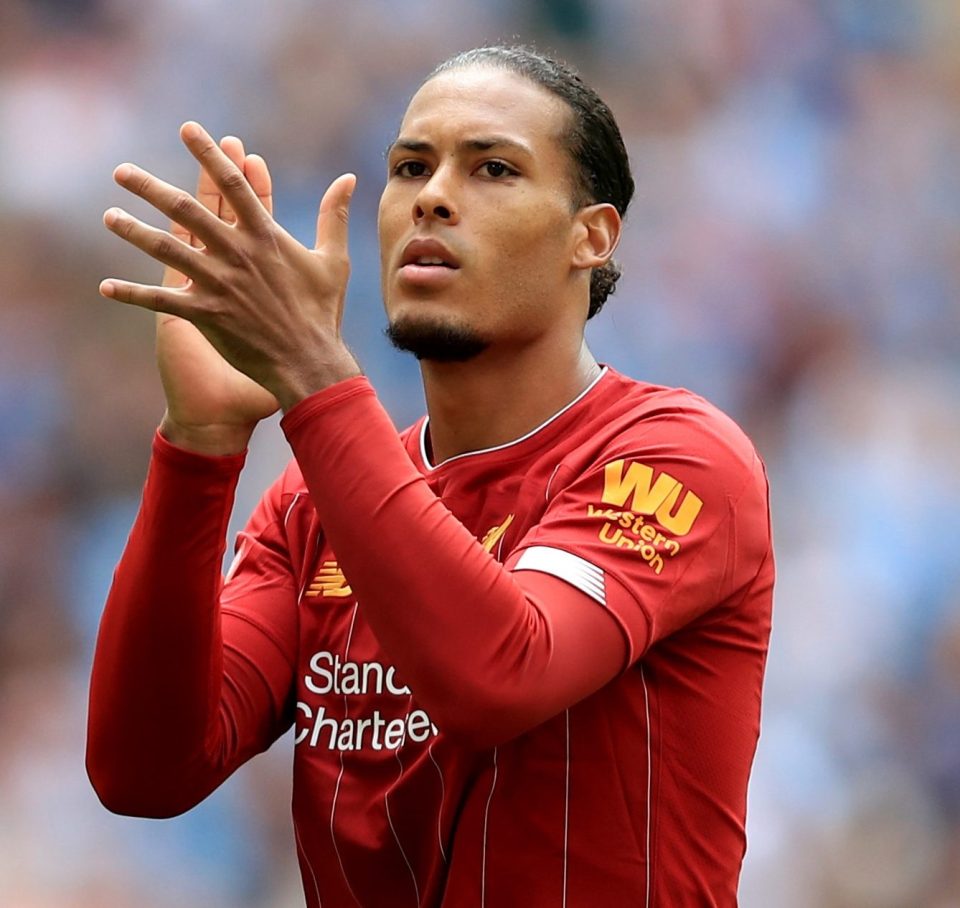  Liverpool might struggle if they lose Virgil Van Dijk to injury