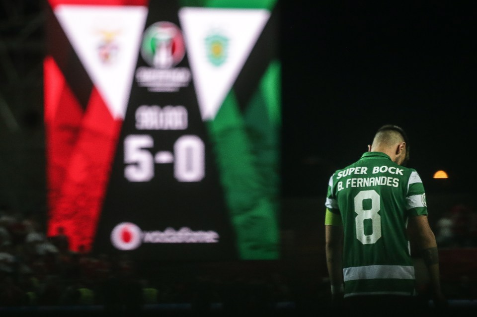  The scoreboard did not lie as Fernandes was left bruised by the encounter