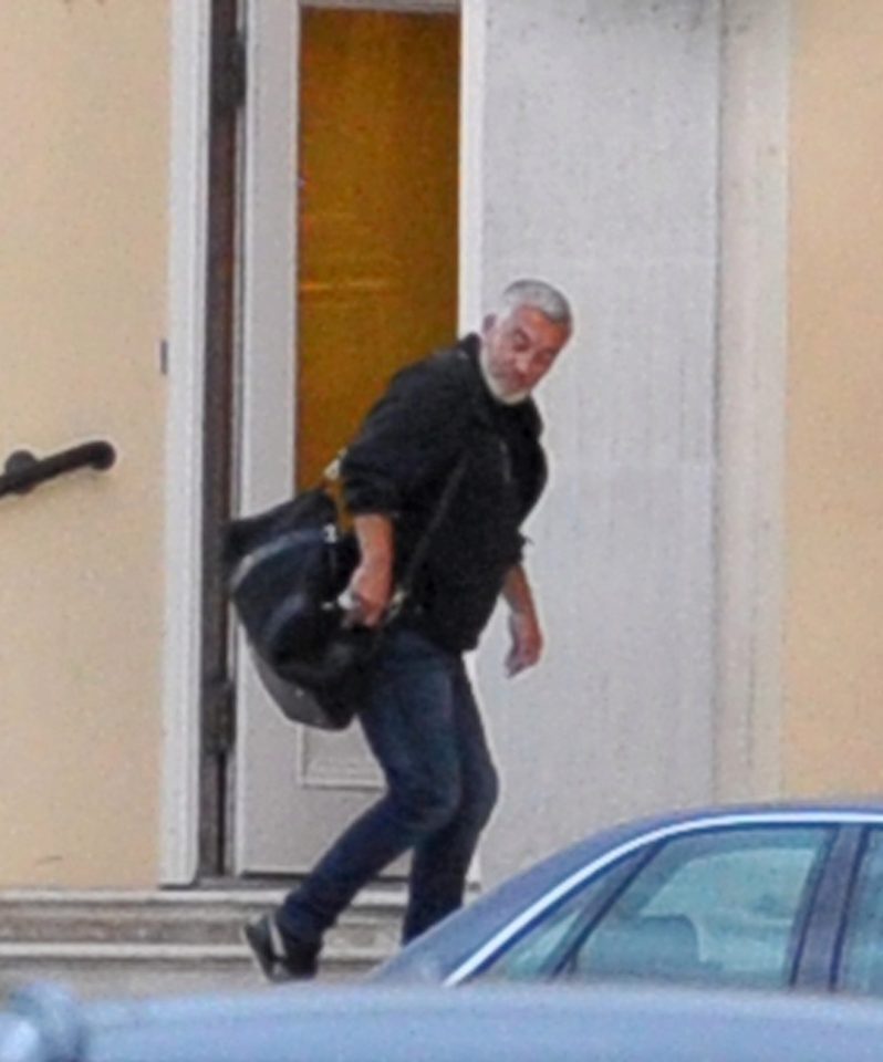  Paul Hollywood was seen arriving at a hotel in London today