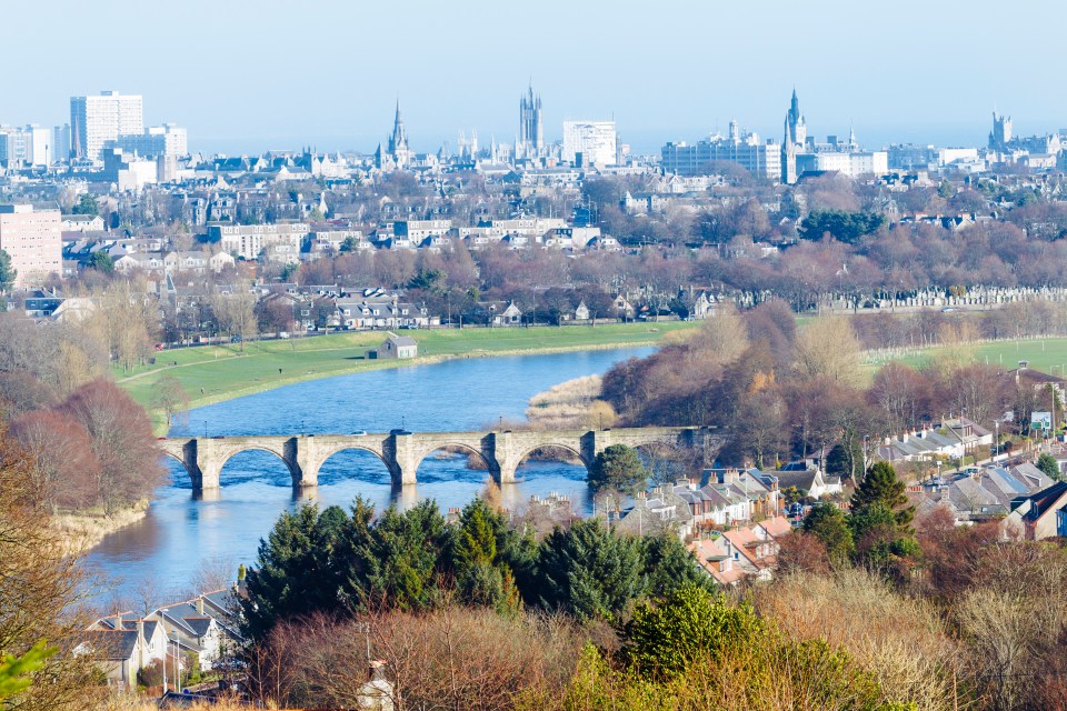  Aberdeen was one of only two areas outside London with top one per cent earners