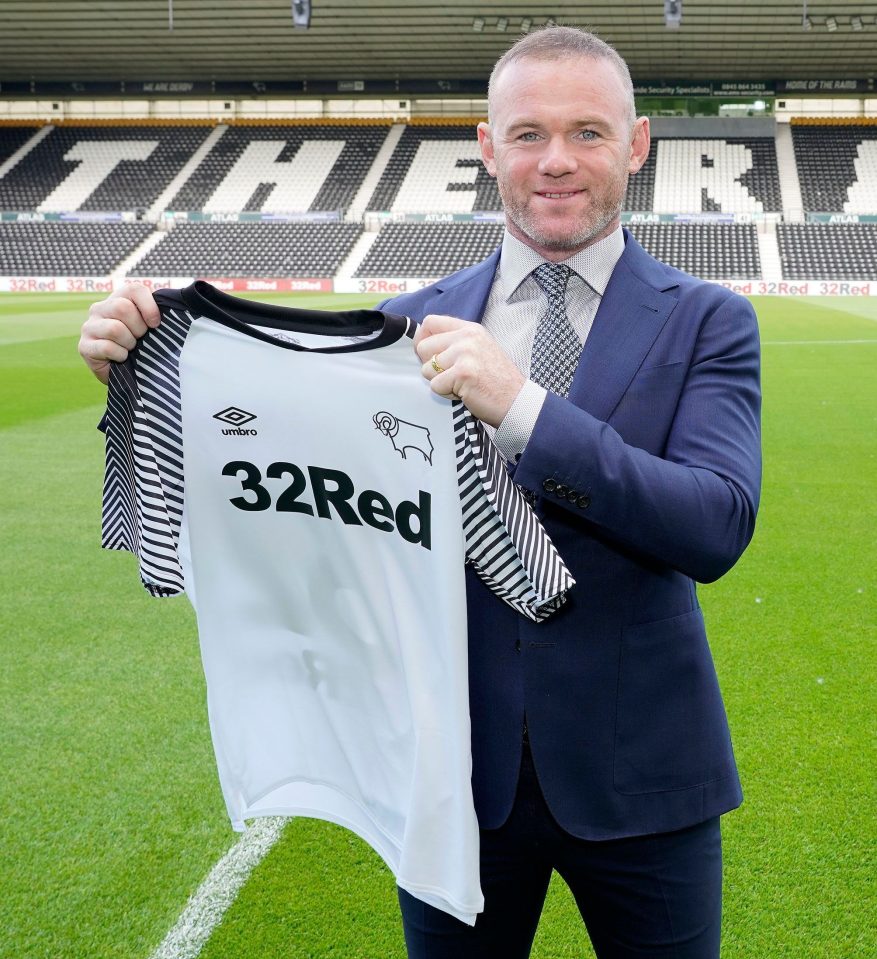  Wayne Rooney is moving back to the UK after signing an 18-month contract as a player-coach with Derby County