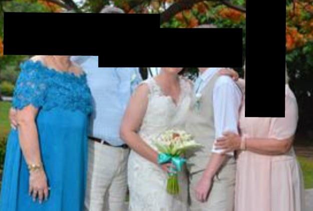  A bride has shamed her "grabby" mother-in-law for ruining her wedding photos