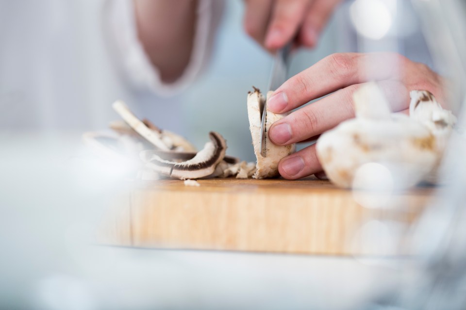  The woman claims she has a deadly allergy to mushrooms which could kill her if she's exposed to them