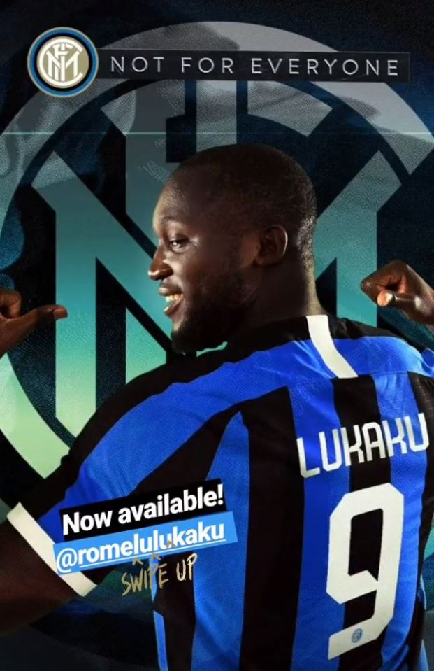  Romelu Lukaku has been handed Icardi's No9 shirt