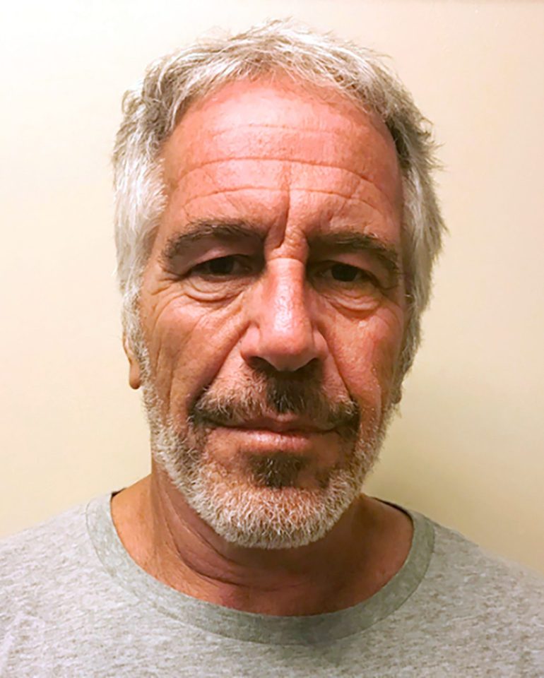  Epstein had been held in a Manhattan jail on sex trafficking charges