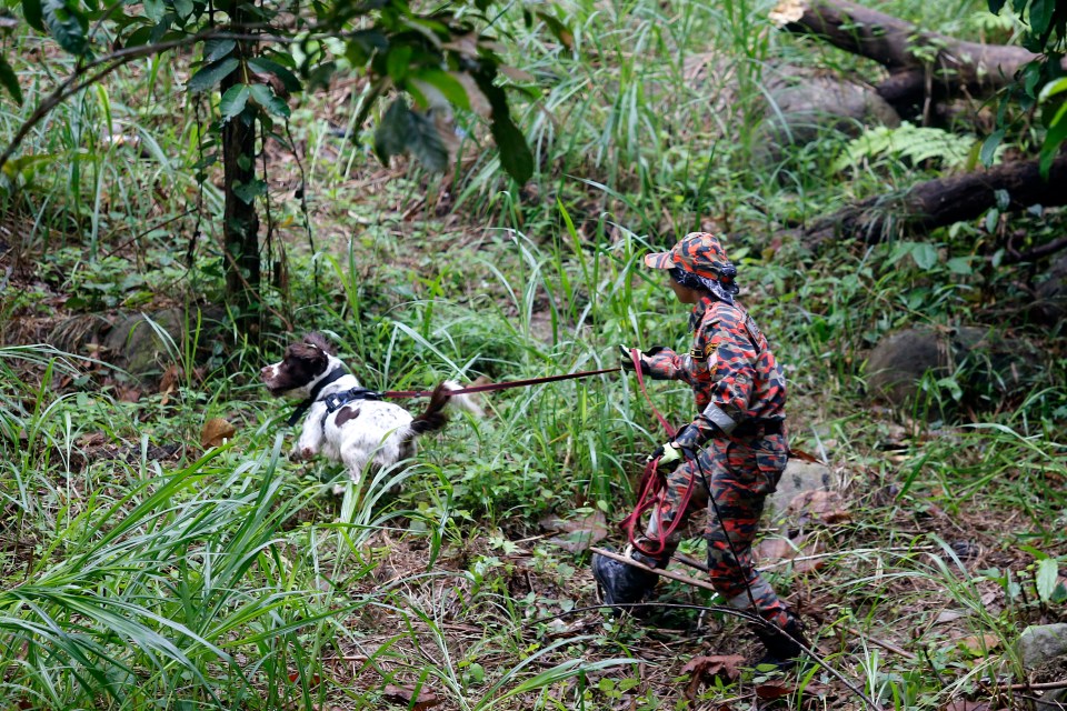 The elite Vat 69 commando unit joined the hunt for the vanished teen