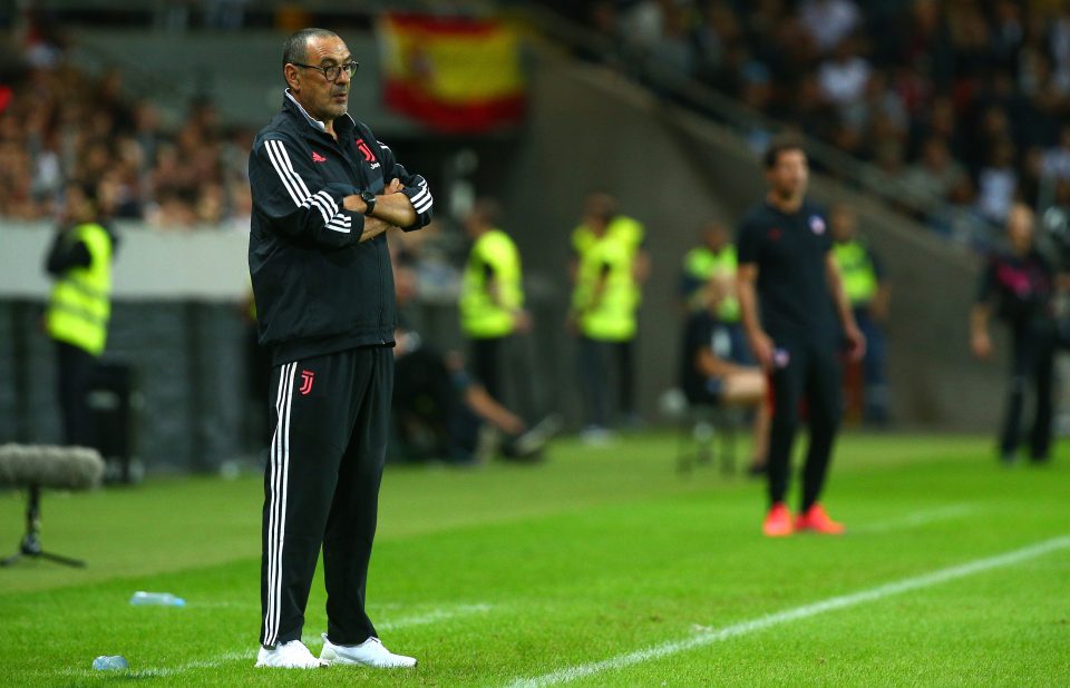  Maurizio Sarri missed the game through illness