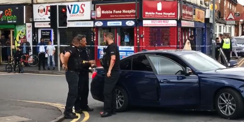  A police officer was run over by a suspected car thief in Ladypool Road, Sparkbrook