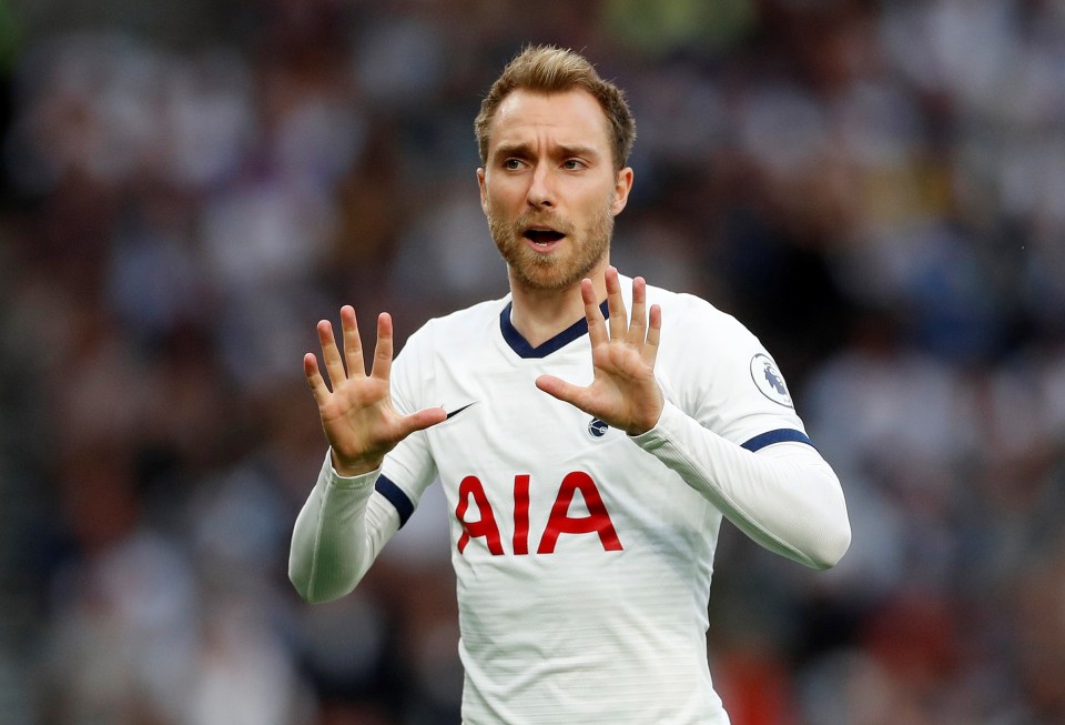  Christian Eriksen came off the bench and changed the game