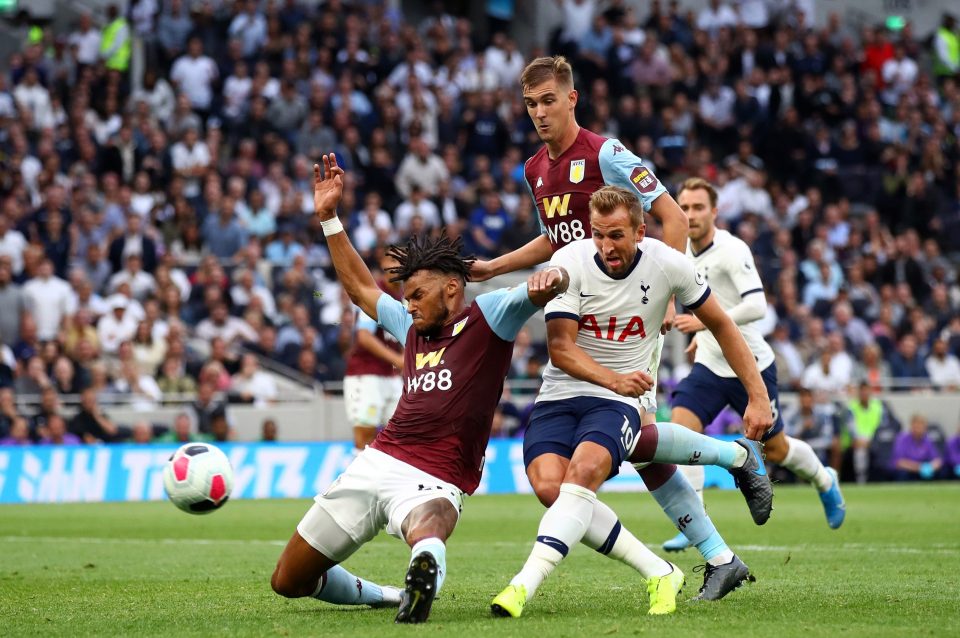  Harry Kane brilliantly scored two late goals - his first at the new stadium - to make the scoreline look more comfortable