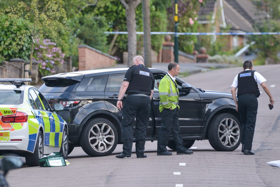  The traffic cop was tracing a suspected stolen Range Rover Sport taken just minutes earlier from a woman on a shopping trip