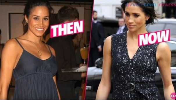  Meghan Markle has been featured in a bogus online campaign for weight loss pills, using before and after pictures of her