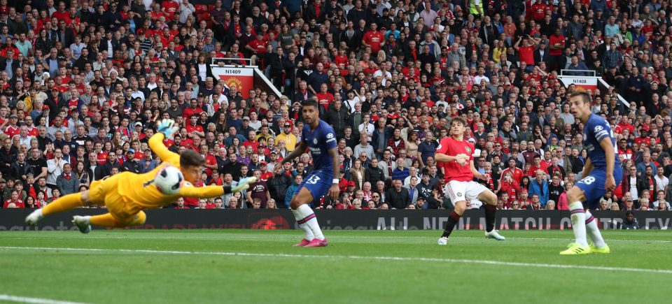  Daniel James came on to fire a deflected debut goal and round off an excellent start to the season for Man Utd