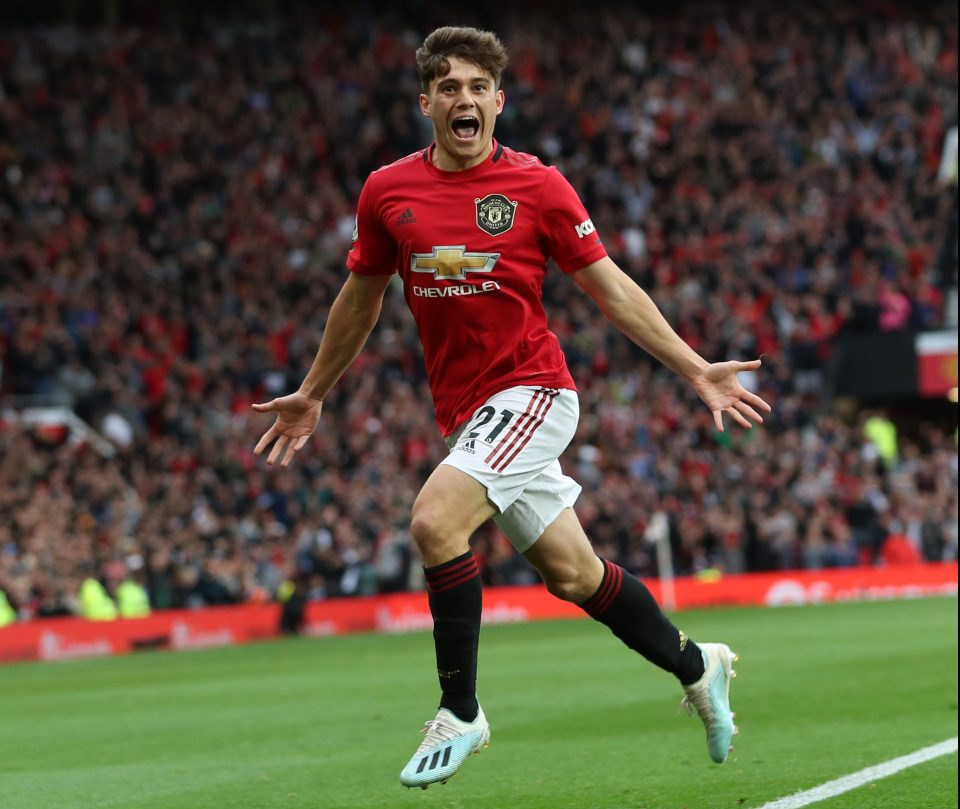  Daniel James could make his first competitive start for Manchester United against Wolves