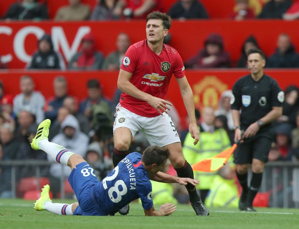  Maguire was also praised by Gary Neville for staying on his feet during duels with opponents