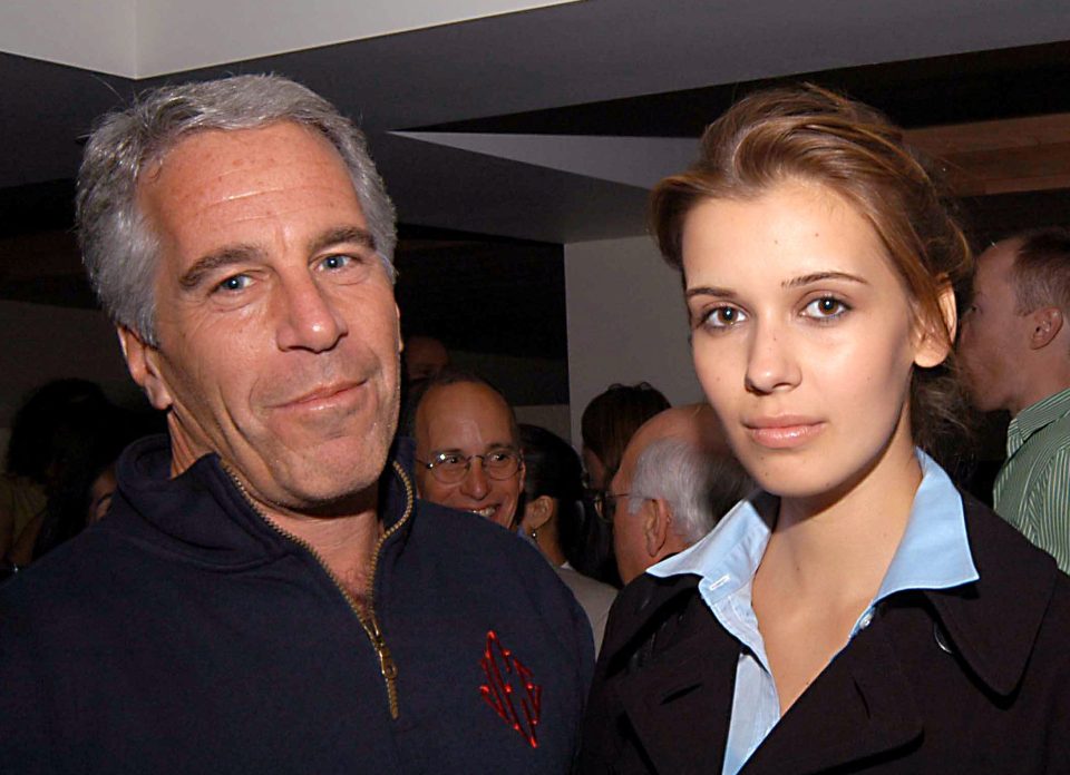  Adriana Ross, pictured with Epstein, was named as a 'potential co-conspirator' in the billionaire's 2008 prostitution case