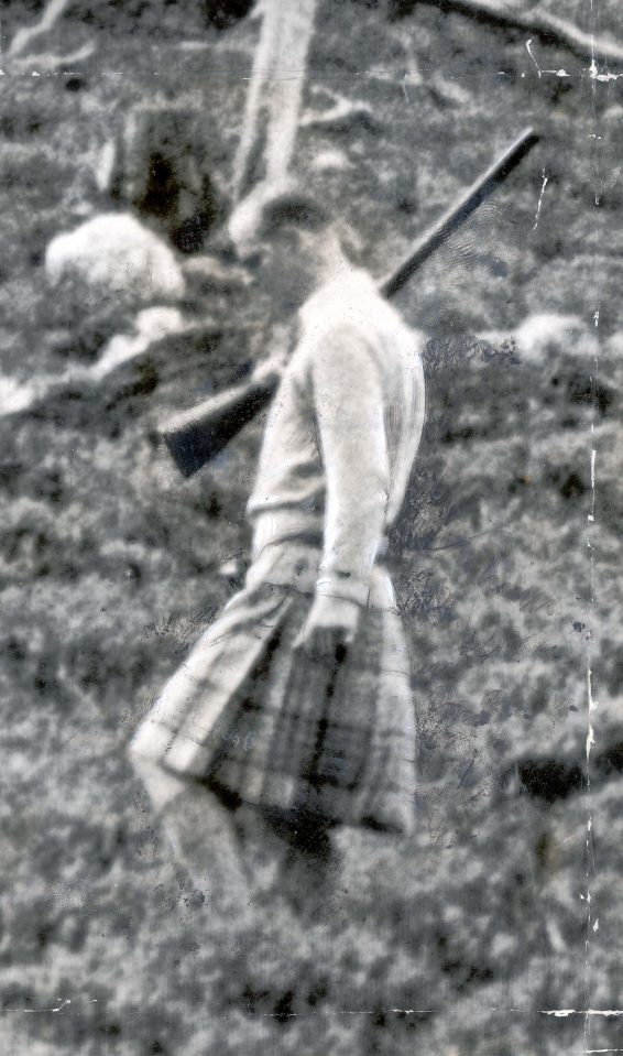  Prince Philip pictured taking part in the grouse hunt on the 'Glorious 12th' in 1952