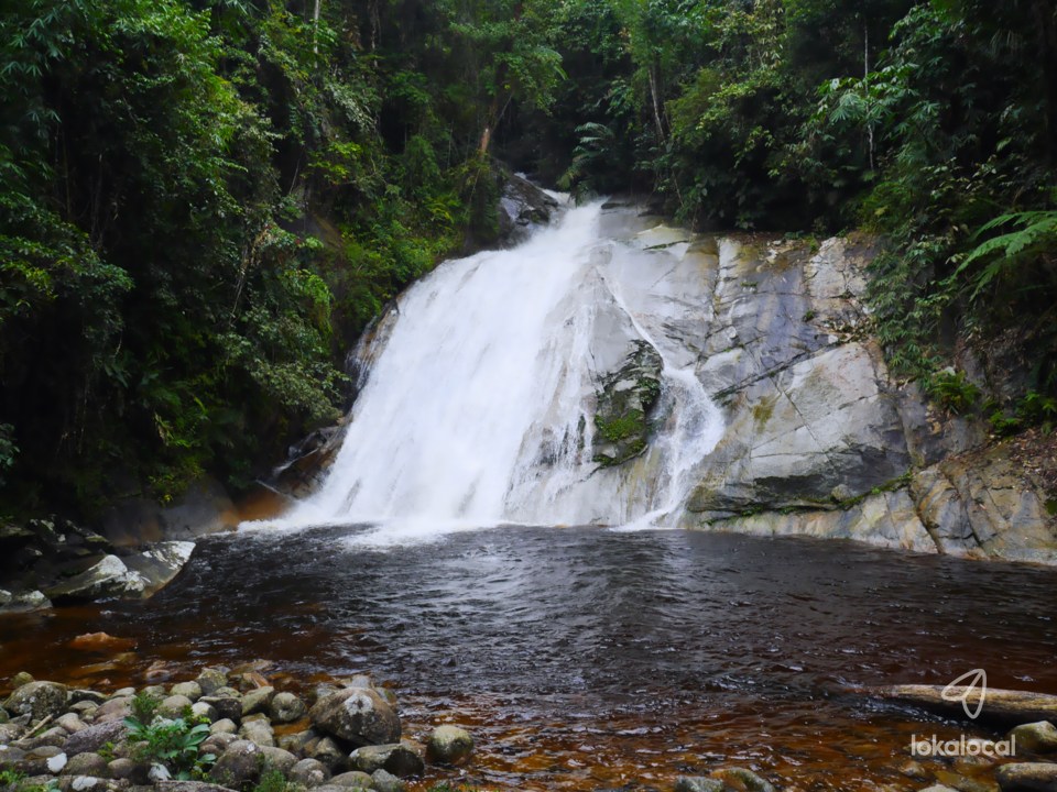  The waterfall near where the teen's body was tragically found after more than a week searching