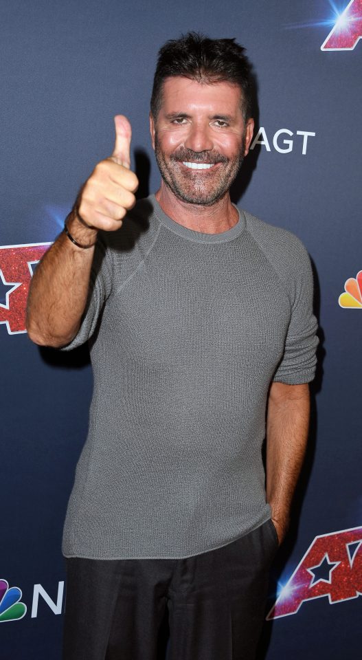  He was in good spirits on the America's Got Talent red carpet last night