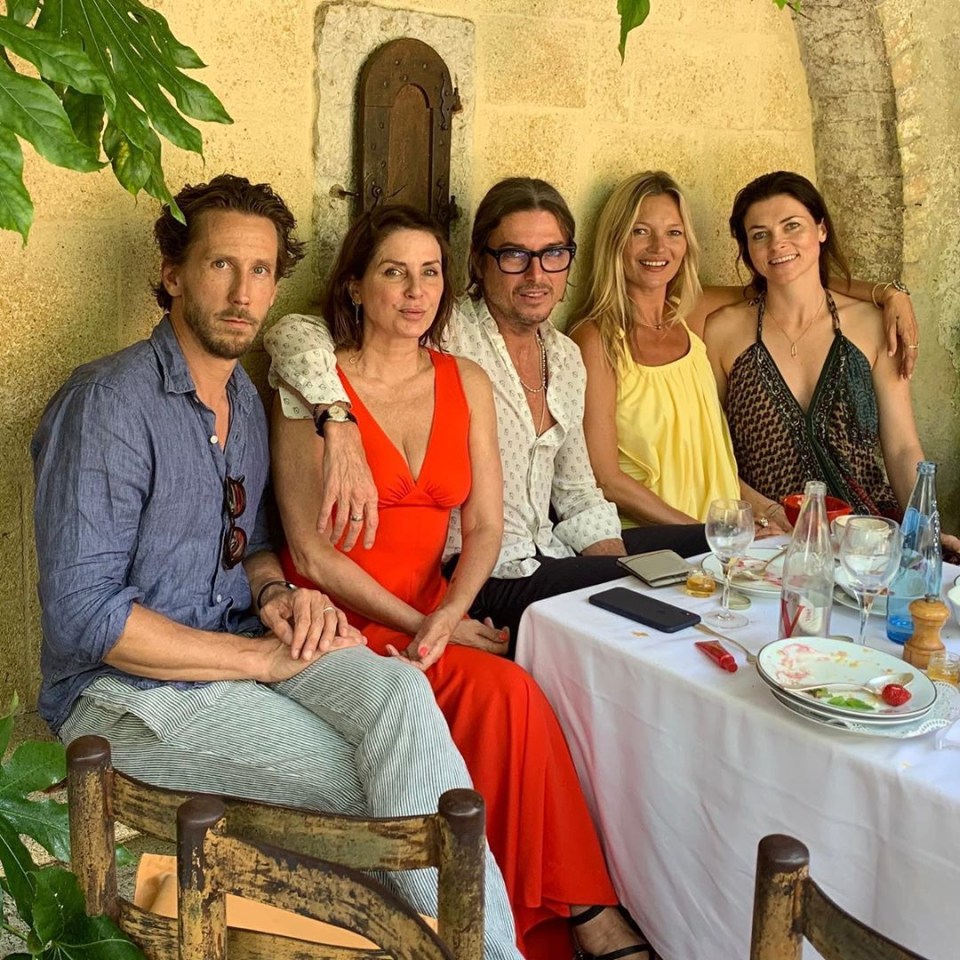  Sadie posted a picture of the group while in the South of France