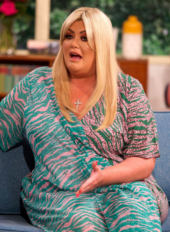  Gemma Collins rowed with a fellow passenger over an aeroplane seat on an economy flight as she tried to sleep