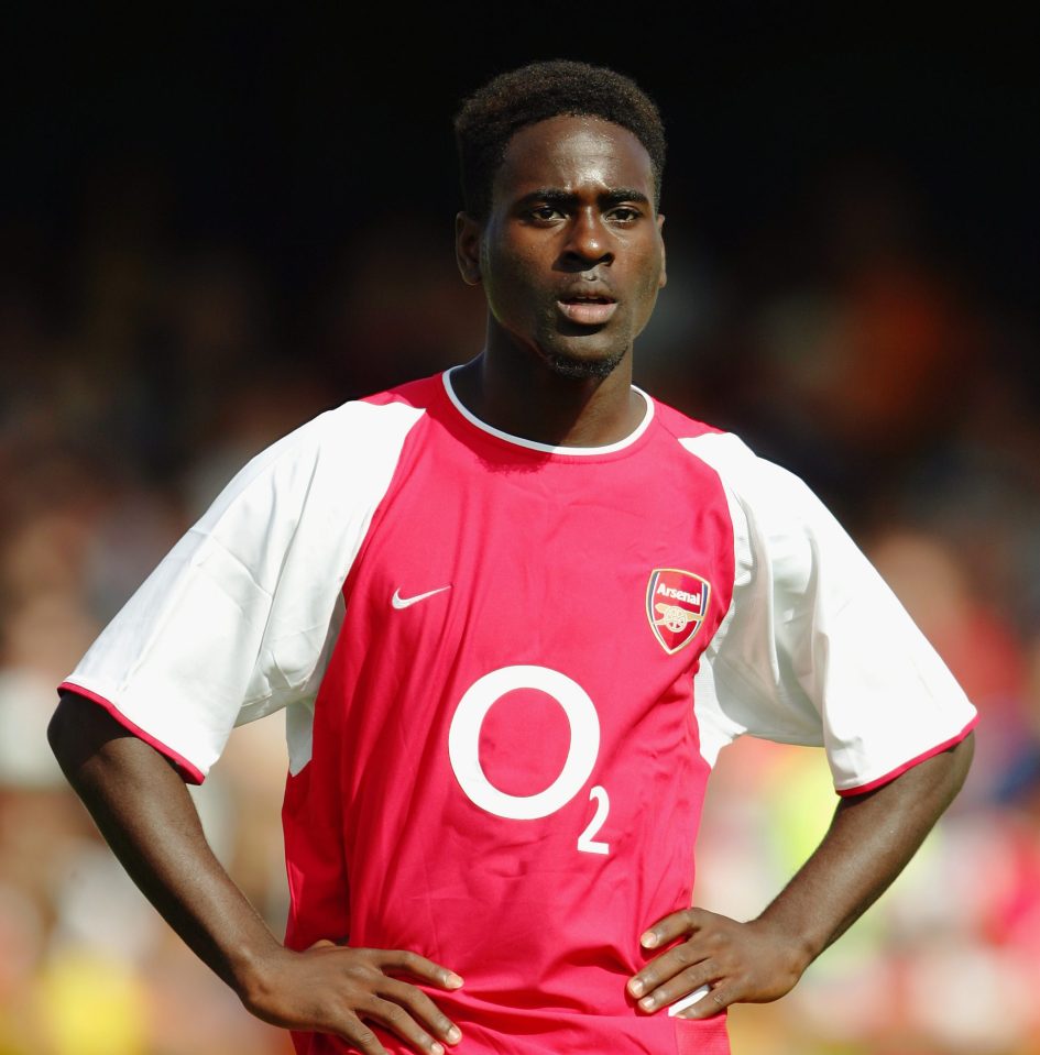  Quincy Owusu-Abeyie was known as a bag of tricks on the wing for Arsenal