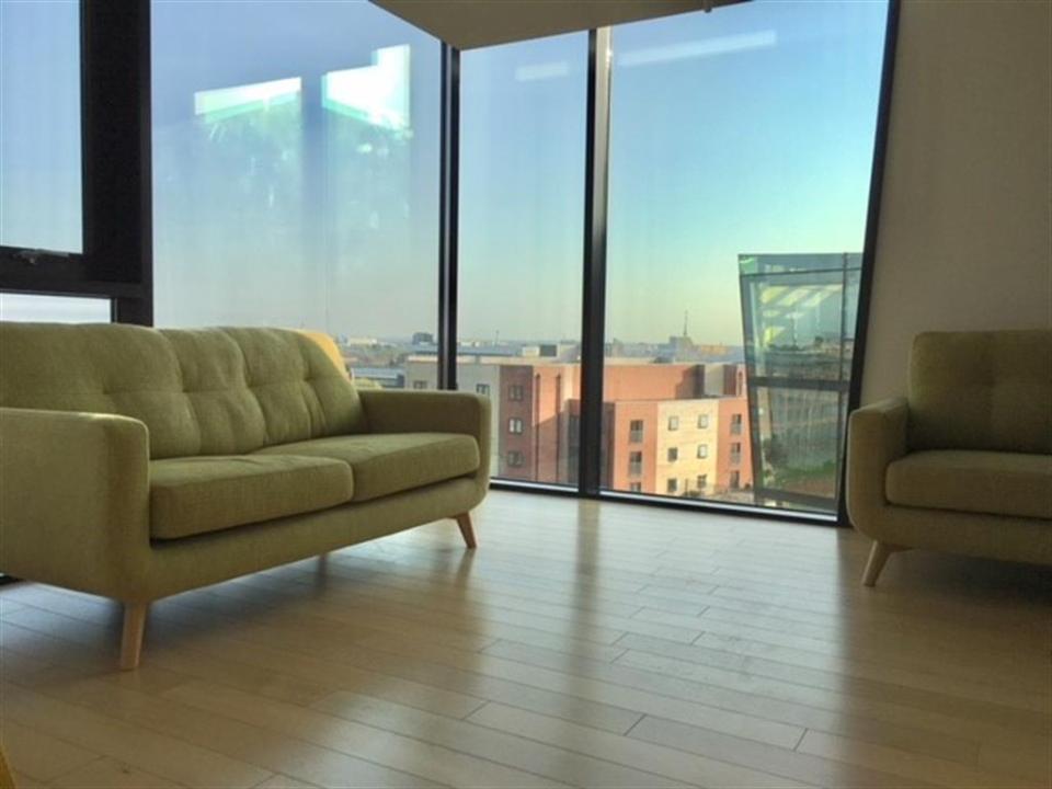  The property also has floor-to-ceiling windows overlooking the city