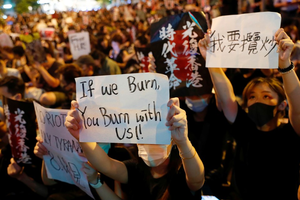  Protests in Hong Kong over the Chinese government have reached crisis point this month