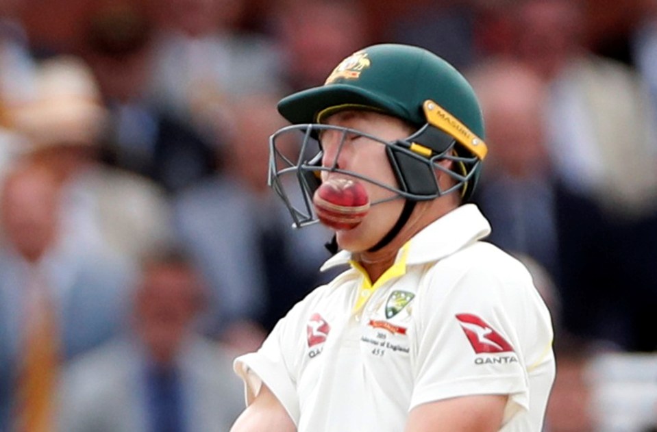  Marnus Labuschagne weas the latest victim of Archer's bouncer